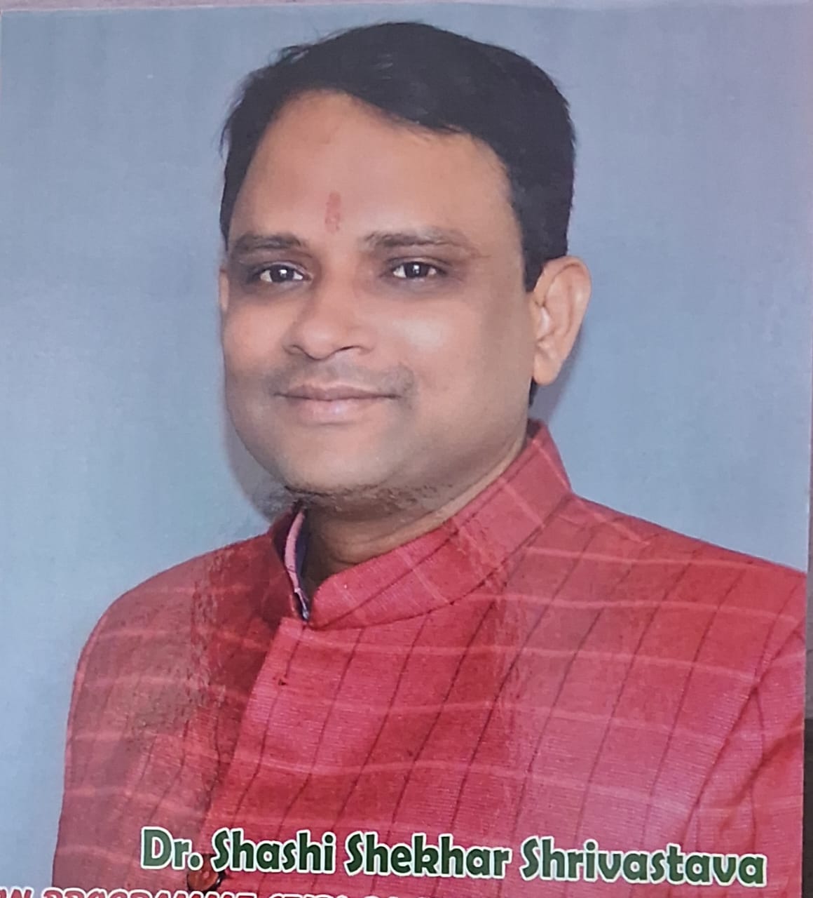 Dr. Shashi Shekhar Srivastava